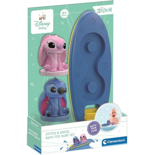 Clementoni Stitch i Angel igračka za kupanje s daskom za surfanje - baby Cijene