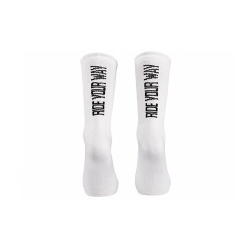 Čarape NORTHWAVE RIDE YOUR WAY white L (44-47) Slike
