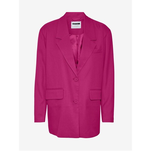 Noisy May Dark Pink Jacket Milla - Women Slike