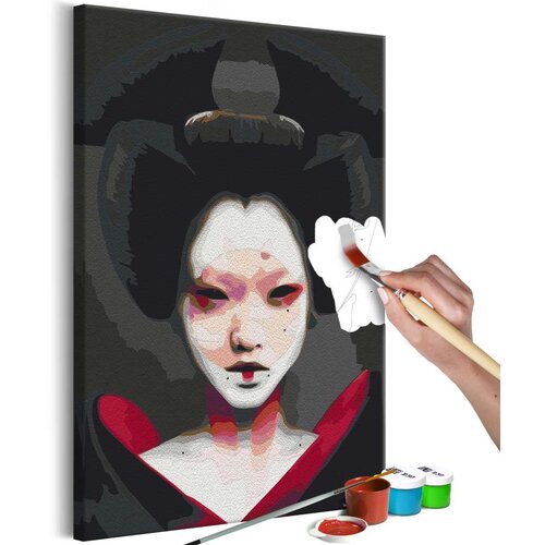  Slika za samostalno slikanje - Black Geisha 40x60 Slike