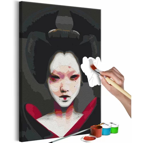  Slika za samostalno slikanje - Black Geisha 40x60
