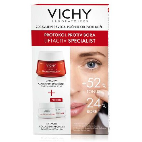 Vichy liftactiv collagen specialist dnevna nega za čvrstinu kože, 50 ml promo Slike