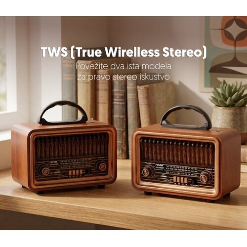  Prenosni retro Bluetooth radio 8069BT Slike