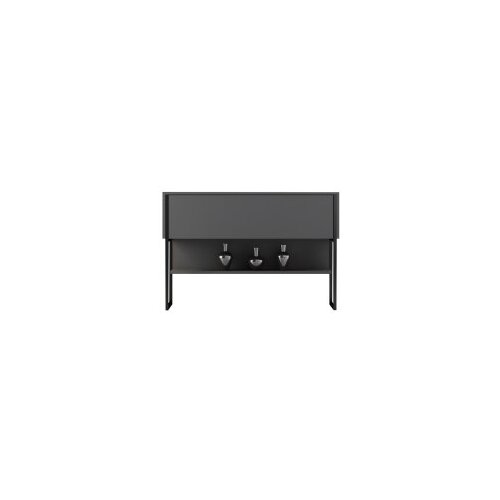 Hanah home komoda luxe black anthracite Slike