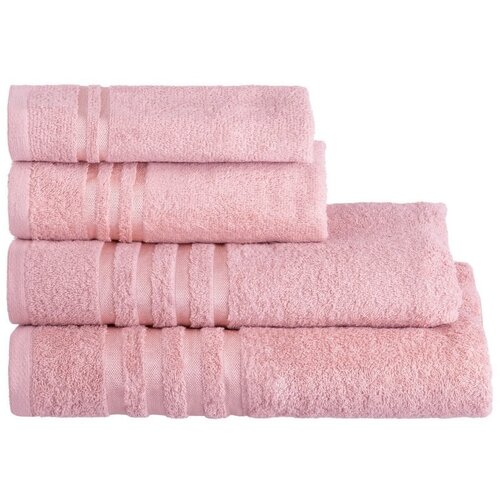 Casa Selección Ružičasti pamučan ručnik od frotira 50x100 cm Simple – Cijene