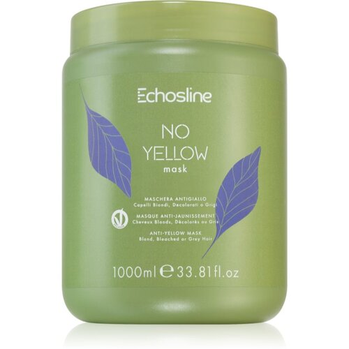 EchosLine No Yellow Mask maska za kosu neutralizirajući žuti tonovi 1000 ml Cijene