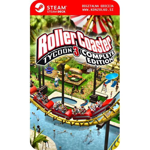  RollerCoaster Tycoon 3 Complete Edition - Steam koda brez škatlice (WINDOWS PC | STEAM DECK) Cene