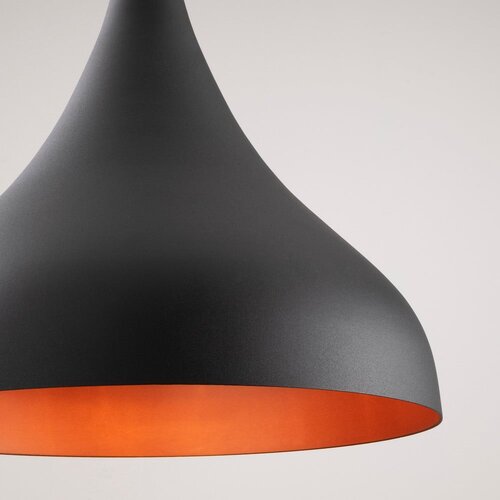 Opviq lights Crna viseća svjetiljka s metalnim sjenilom &amp;oslash; 41 cm Berceste &amp;ndash; Slike