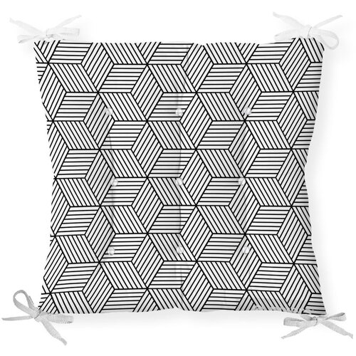 Minimalist Cushion Covers jastuk za stolicu s udjelom pamuka CrisCros, 40 x 40 cm Slike