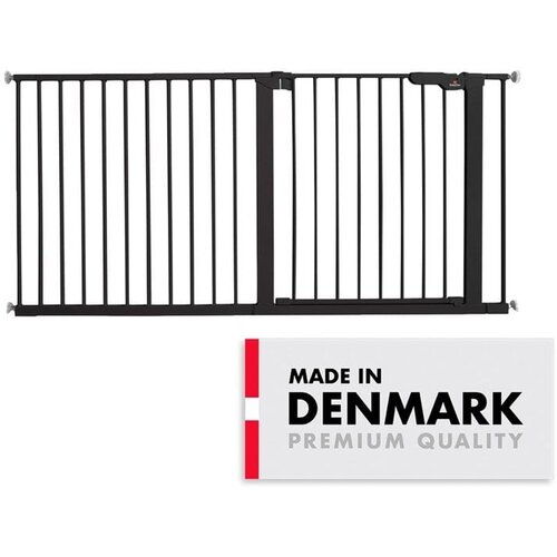 BabyDan Premier sigurnosna ogradica Extra Wide 151&ndash;158 cm &mdash; crna-20012 Cene