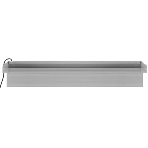  Prelijevajući vodopad RGB LED od nehrđajućeg čelika 45 cm Slike