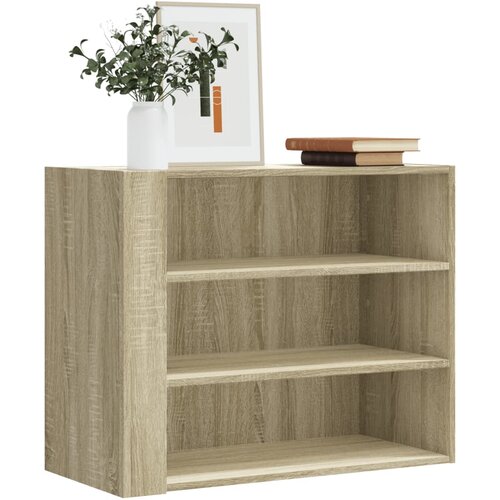 VidaXL Stenska omarica sonoma hrast 75x35x60 cm inženirski les Slike