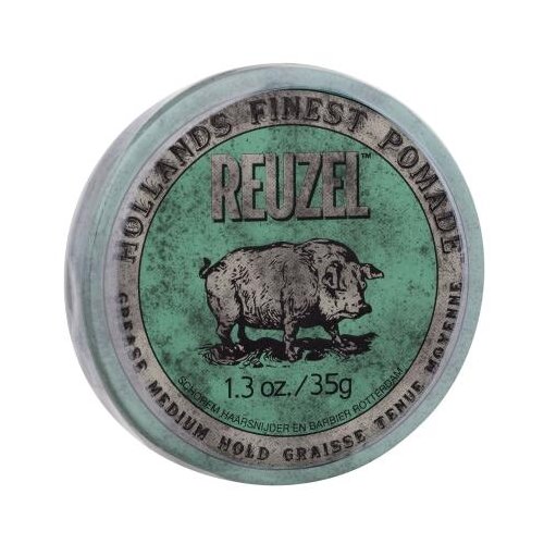 Reuzel Hollands Finest Pomade Grease Medium Hold vosak za kosu srednje jaka fiksacija 35 g za moške Cijene
