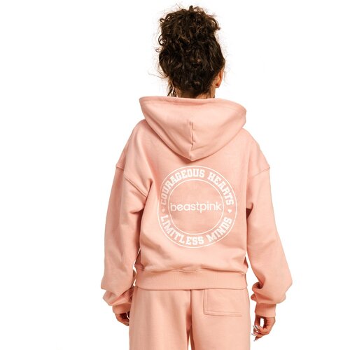 BeastPink ženska dukserica serenity pink Slike
