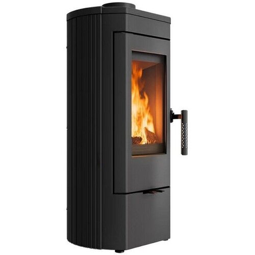 Kratki Peć na drva k12 6kw fi 130 livena, Crna Cene