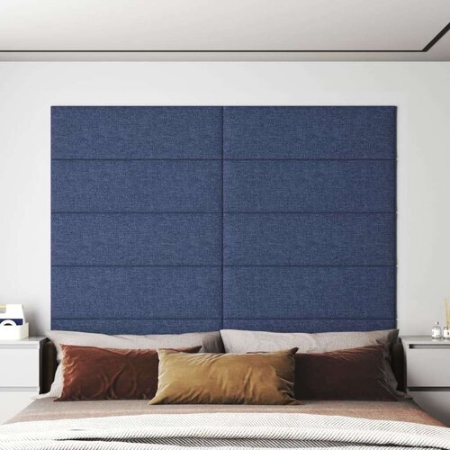  Zidne ploče 12 kom plava 90 x 30 cm tkanina 3 24 m² - Plava 90 x 30 cm 12 Pravokutno Cijene