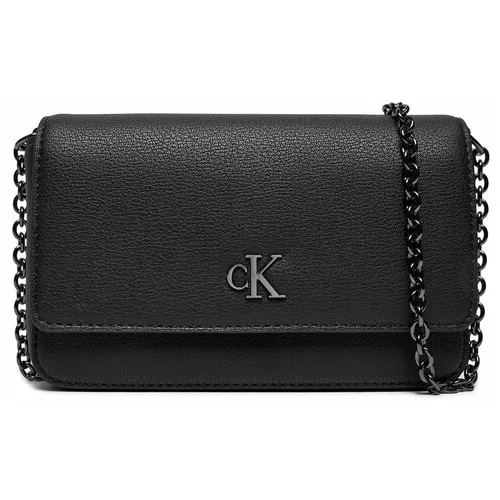 Calvin Klein Jeans Ročna torba Minimal Monogram Ew K60K612260 Črna