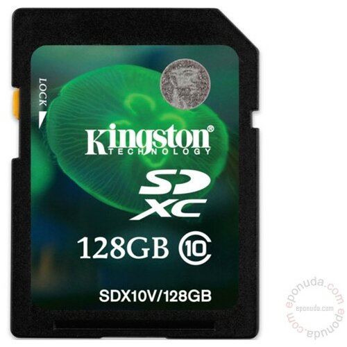 Kingston SDX10V/128GB memorijska kartica Slike
