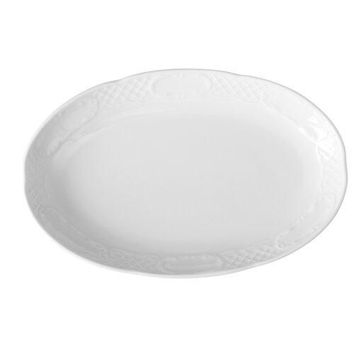  Ovalni Krožnik Flora, Porcelan, 330x225mm Cene