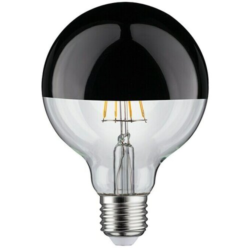 PAULMANN LED žarulja Vintage Globe-Form E27 G95 (E27, Može se prigu&amp;scaron;iti, Topla bijela, 600 lm, 6,5 W, Boja: Crna) Slike