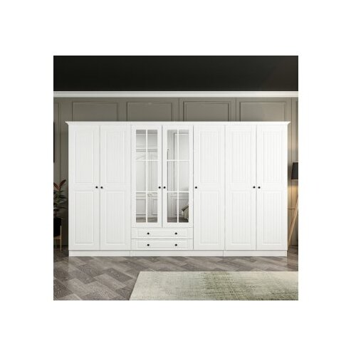 Hanah home Ormar Kale-4785, 315x210x52 cm, Bijeli Cene