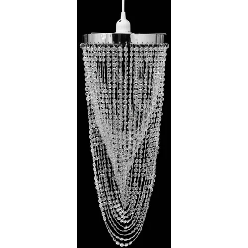 vidaXL Viseći kristalni luster, 22 x 58 cm