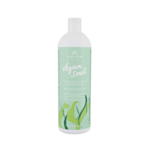 Kallos Cosmetics vegan soul nourishing hranjivi &amp;scaron;ampon za suhu kosu 1000 ml za žene Slike