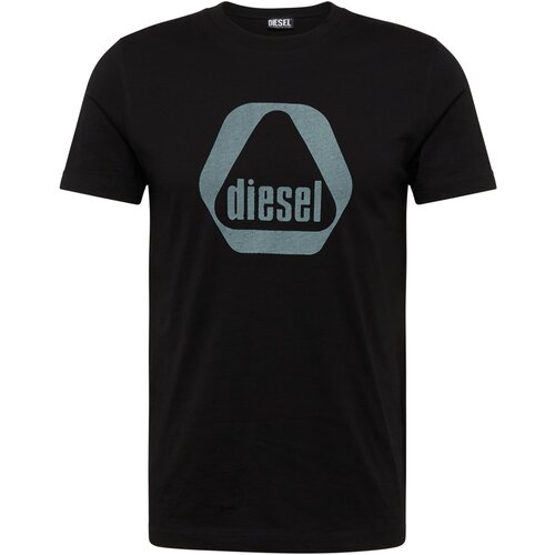 Diesel Majica &amp;#039;Diegor&amp;#039; pastelno modra / črna Slike
