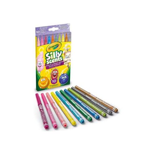 Crayola MARKERI TANKI 10 KOM Slike