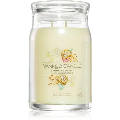 Yankee Candle Banoffee Waffle mirisna svijeća Signature 567 g Slike