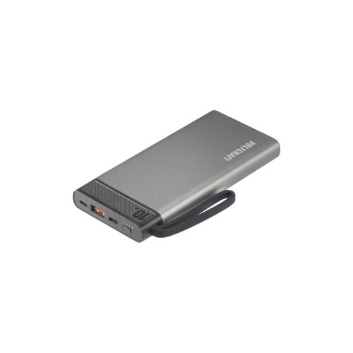 Voltcraft PB-10-PD3.0 powerbank (rezervna baterija) 10000 mAh Power Delivery 3.0 LiPo sivo-crna prikaz statusa Cijene