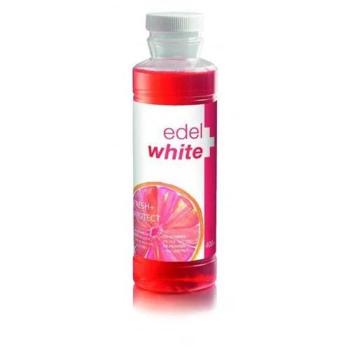 Edel white Fresh + Protect Mouthwash osvežilna ustna vodica brez alkohola