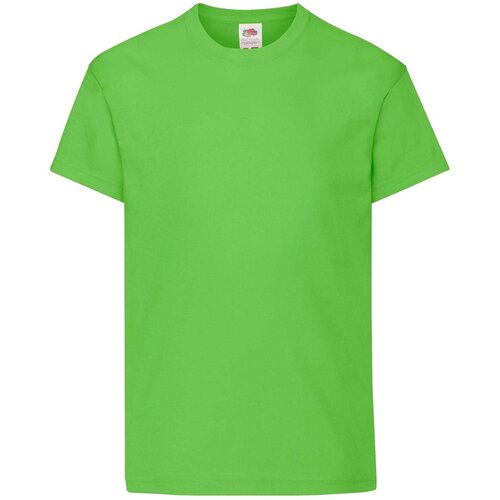 Fruit Of The Loom Green T-shirt for Children Original Slike