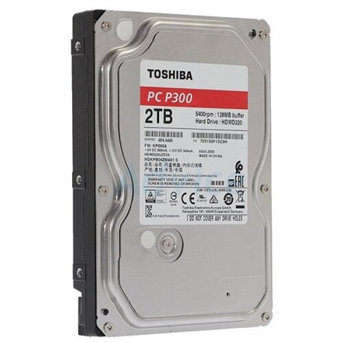 Toshiba HDWD220UZSVA, 2TB, 5400 rpm, SATA 3 hard disk Slike