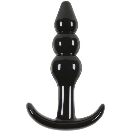 Ns Novelties Jelly Rancher Ripple T-Plug Black Cijene