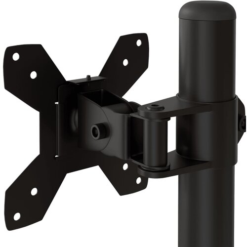  Nosač za monitor crni čelični VESA 75/100 mm Slike