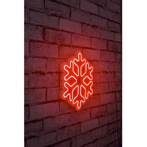 Wallity LED dekoracija Snowflake Red Slike