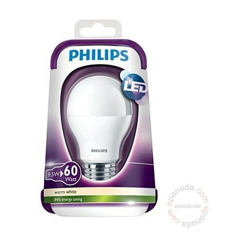 Philips LED sijalica E27 60W WW A60M FR ND/4 PS512 Slike