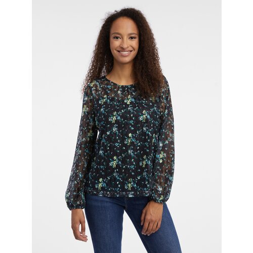 Orsay Black Women Floral Blouse - Women Slike