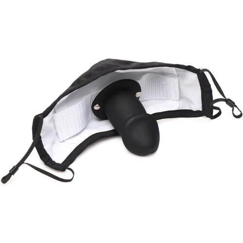 Master Series Mouth-Full Dildo Face Mask Black Cijene