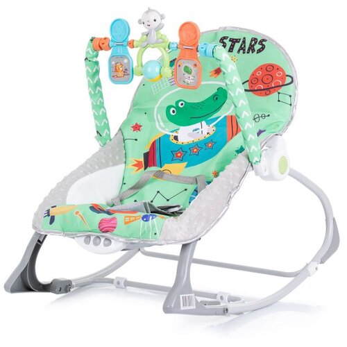 Chipolino glazbena ležaljka Baby Spa Green Cene