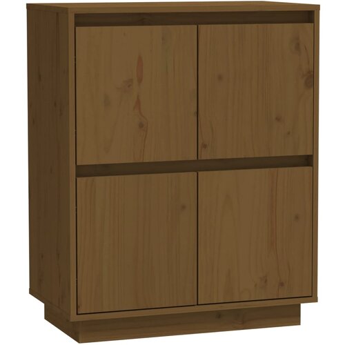 Maison Chic Komoda - Predalnik medeno rjava 60x34x75 cm trdna borovina, (21716807) Cene