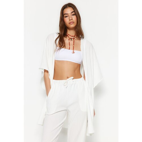 Trendyol Two-Piece Set - Ecru - Regular fit Slike