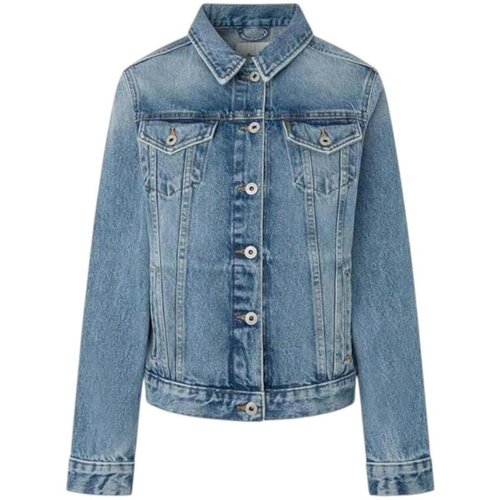 PepeJeans Jeans jakne PL402430MS4 Modra Slike