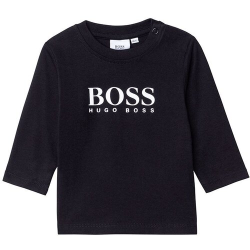 Boss Otro&amp;scaron;ki longsleeve črna barva Slike