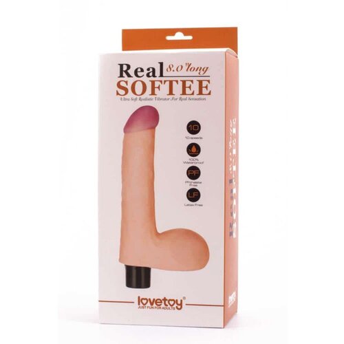 Lovetoy vibracijski penis real softee #4 Cene