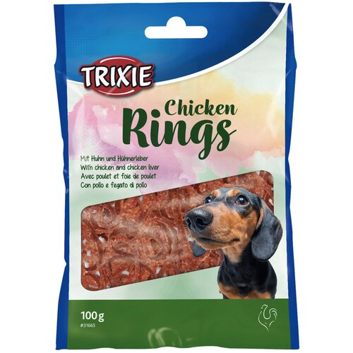 Trixie chicken rings 100g Slike