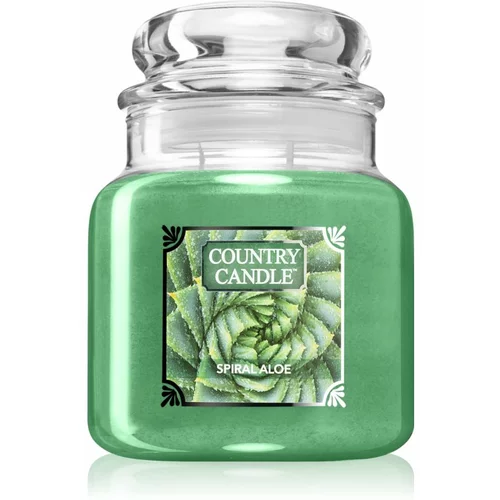 Country Candle Spiral Aloe mirisna svijeća 453 g