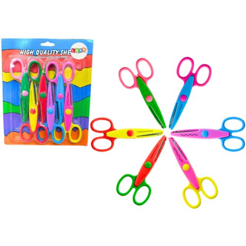 Creative Scissors Colorful Decorative Scrapbooking Decorative Patterns 6 pcs. Cijene