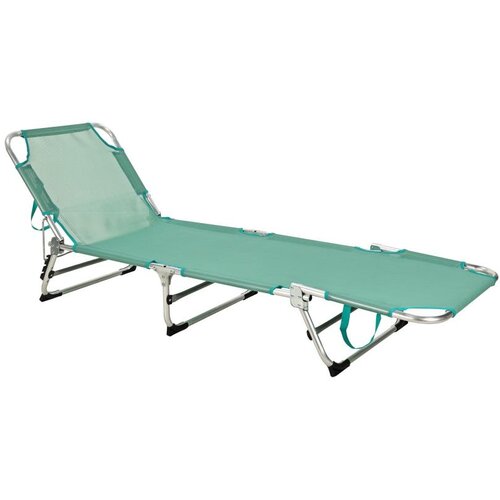  Sklopiva podesiva ležaljka SUNO 56x190 cm tirkizna Slike